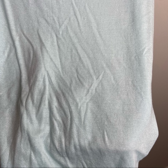 H&M blue sparkly tank top - Picture 3 of 5